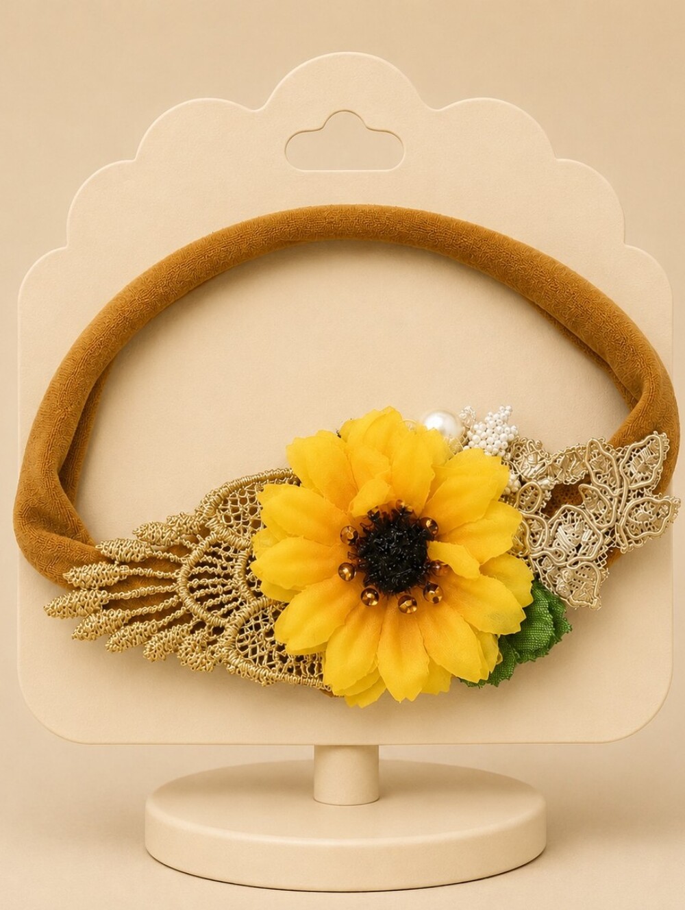 Handmade Yellow Floral Kids Hairband🎀✨